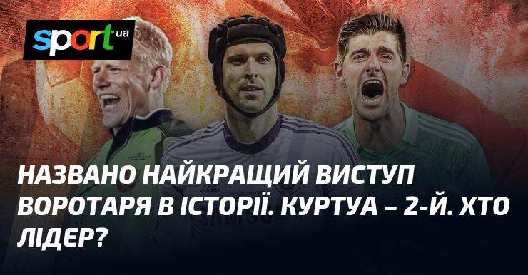 Оголошено про найвидатніший виступ голкіпера в історії. Куртуа зайняв друге місце. Хто ж займає перше?