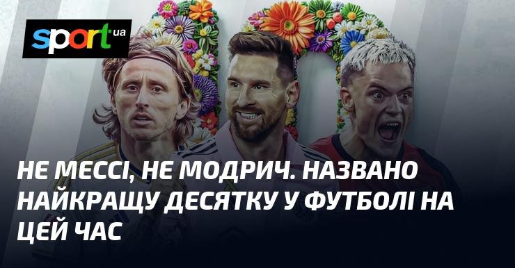 Не Мессі, не Модріч. Оголошено найсильнішу десятку у світі футболу на сьогодні.